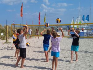 Beachvolleyball Training Grömitz