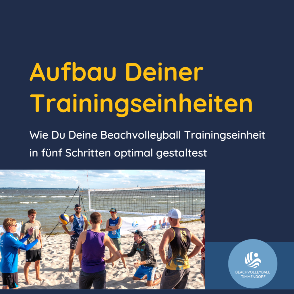 Beachvolleyball Trainingseinheit