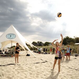 CoolV Bewegung am Strand von Niendorf Beachvolleyball